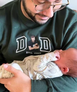 Custom Dad Life Photo Hoodie or Sweatshirt – Personalized