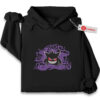 Gengar Embroidered Hoodie, Pokemon Shirt, PKM Shirt, Anime Embroidered Hoodie