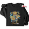 Zenitsu Agatsuma Embroidered Sweatshirt, Demon Slayer Shirt, Anime Embroidered Sweatshirt