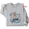 Inosuke Hashibira Embroidered Sweatshirt, Demon Slayer Shirt, Anime Embroidered Sweatshirt