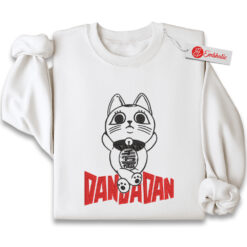 Turbo Granny Embroidered Sweatshirt, Dandadan Shirt, Anime Embroidered Sweatshirt