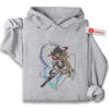 Mikasa Ackerman Embroidered Hoodie, Attack on Titan Shirt, AOT Shirt, Anime Embroidered Hoodie