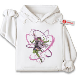 Mitsuri Kanroji Embroidered Hoodie, Demon Slayer Shirt, Anime Embroidered Hoodie