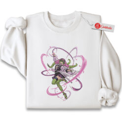 Mitsuri Kanroji Embroidered Sweatshirt, Demon Slayer Shirt, Anime Embroidered Sweatshirt