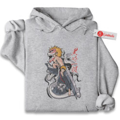 Ichigo Kurosaki Embroidered Hoodie, Bleach Shirt, Anime Embroidered Hoodie