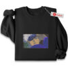Satoru Gojo Embroidered Sweatshirt, Jujutsu Kaisen Shirt, Anime Embroidered Sweatshirt