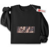 Sasuke Uchiha Embroidered Sweatshirt, Naruto Shirt, Anime Embroidered Sweatshirt