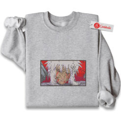 Jiraiya Embroidered Sweatshirt, Naruto Shirt, Anime Embroidered Sweatshirt