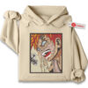 Gaara Embroidered Hoodie, Naruto Shirt, Anime Embroidered Hoodie
