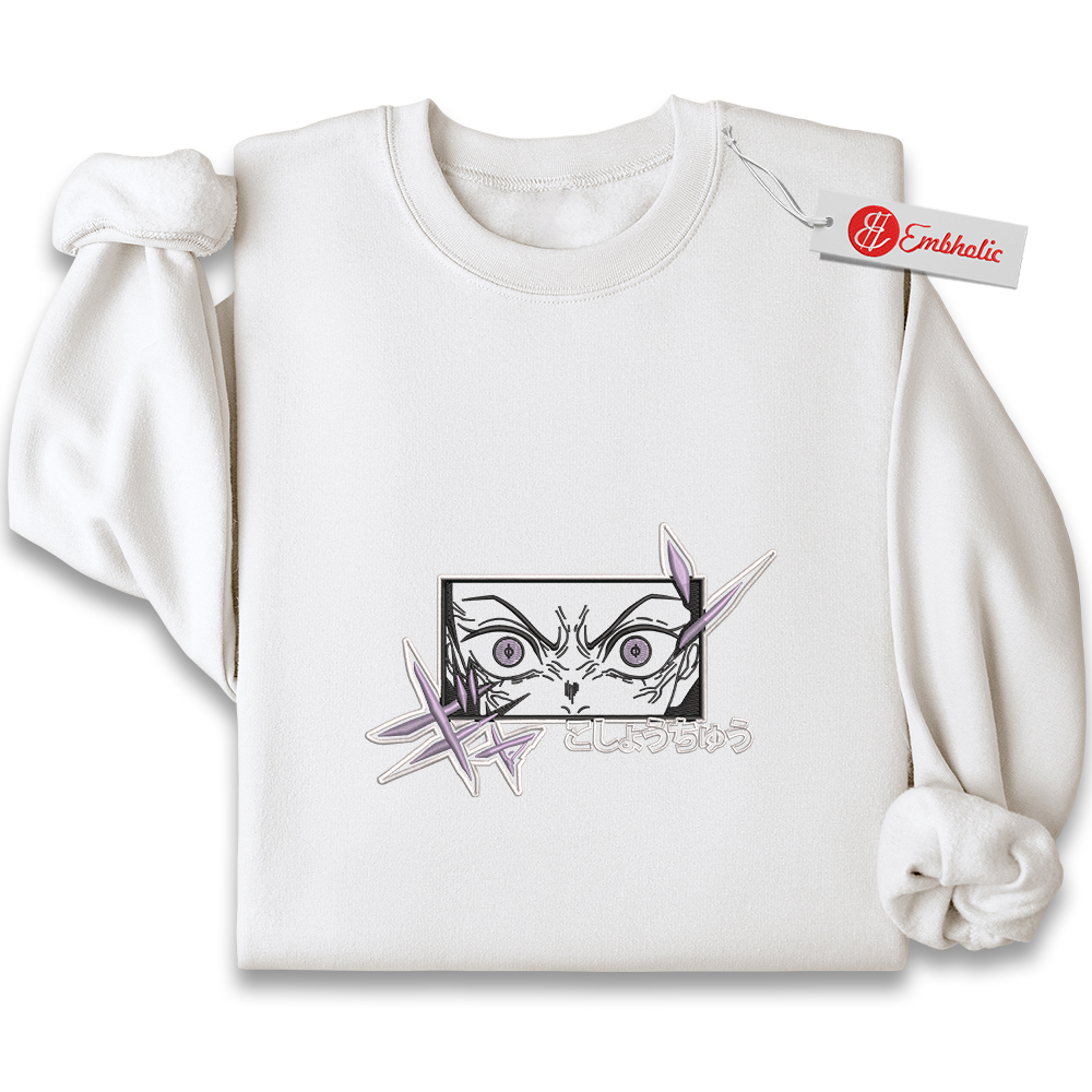 Nezuko Kamado Embroidered Sweatshirt, Demon Slayer Shirt, Anime Embroidered Sweatshirt Nezuko Kamado Embroidered Sweatshirt, Demon Slayer Shirt, Anime Embroidered Sweatshirt