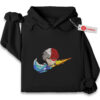 Shoto Todoroki Embroidered Hoodie, My Hero Academia Shirt, MHA Shirt, Anime Embroidered Hoodie