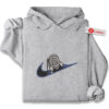 Obito Uchiha Embroidered Hoodie, Naruto Shirt, Anime Embroidered Hoodie
