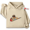 Baki Hanma Pirates Embroidered Hoodie, Baki Shirt, Anime Embroidered Hoodie