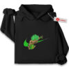 Broly Embroidered Hoodie, Dragon Ball Shirt, Anime Embroidered Hoodie