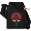Itachi Uchiha Embroidered Hoodie, Naruto Shirt, Anime Embroidered Hoodie