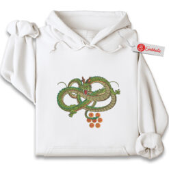 Shenron Embroidered Hoodie, Dragon Ball Shirt, Anime Embroidered Hoodie