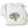 Shenron Embroidered Sweatshirt, Dragon Ball Shirt, Anime Embroidered Sweatshirt