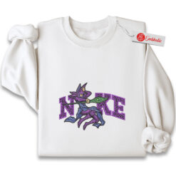 Dark Magician Embroidered Sweatshirt, Yugioh Shirt, Anime Embroidered Sweatshirt