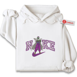 Piccolo Embroidered Hoodie, Dragon Ball Shirt, Anime Embroidered Hoodie