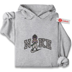 Gotenks Embroidered Hoodie, Dragon Ball Shirt, Anime Embroidered Hoodie