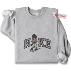 Embroidered Gotenks Sweatshirt, Dragon Ball Shirt, Anime Embroidered Sweatshirt