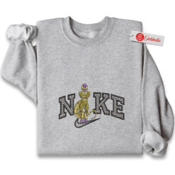 Embroidered Frieza Sweatshirt, Dragon Ball Shirt, Anime Embroidered Sweatshirt