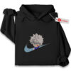 Killua Zoldyck Embroidered Hoodie, Hunter x Hunter Shirt, HxH Shirt, Anime Embroidered Hoodie