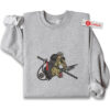 Embroidered Trafalgar D Water Law Sweatshirt, One Piece Shirt, Anime Embroidered Sweatshirt