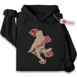 Deidara Embroidered Hoodie, Naruto Shirt, Akatsuki Shirt, Anime Embroidered Hoodie
