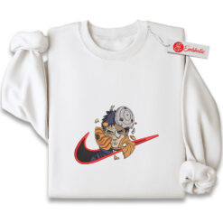 Embroidered Obito Uchiha Sweatshirt, Naruto Shirt, Anime Embroidered Sweatshirt