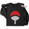Uchiha Clan Embroidered Sweatshirt, Naruto Shirt, Anime Embroidered Sweatshirt