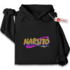Naruto Embroidered Hoodie, Naruto: Shippuden Shirt, Anime Embroidered Hoodie