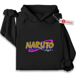 Naruto Embroidered Hoodie, Naruto: Shippuden Shirt, Anime Embroidered Hoodie