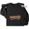 Naruto Embroidered Sweatshirt, Naruto: Shippuden Shirt, Anime Embroidered Sweatshirt