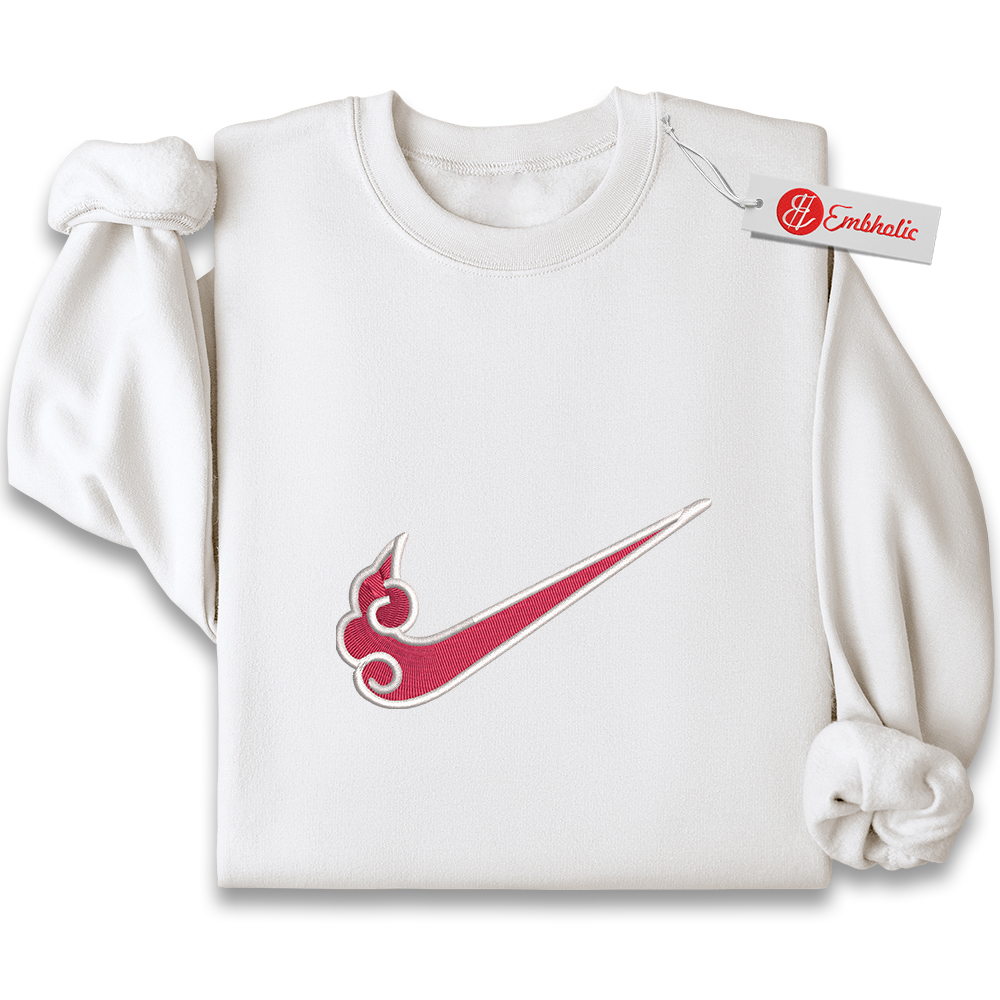 Akatsuki Embroidered Sweatshirt, Naruto Shirt, Anime Embroidered Sweatshirt Akatsuki Embroidered Sweatshirt, Naruto Shirt, Anime Embroidered Sweatshirt