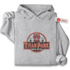 Attack On Titan Embroidered Hoodie, AOT Shirt, Anime Embroidered Hoodie