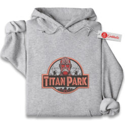 Attack On Titan Embroidered Hoodie, AOT Shirt, Anime Embroidered Hoodie